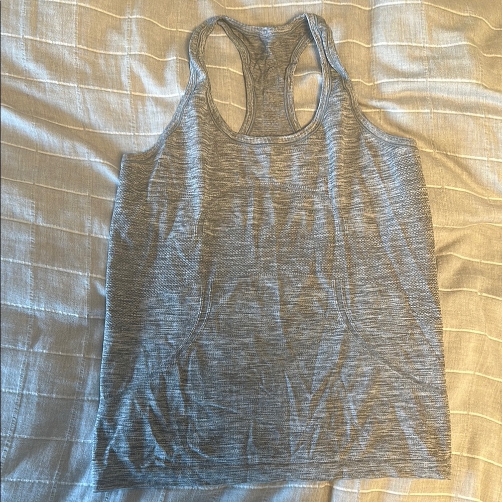 Lululemon Light Gray Women's Racerback Tank Top